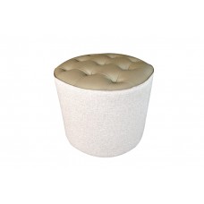 Taburet rotund tapitat WEST
